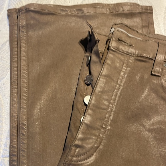 Hudson brown coated jeans size 31 - Picture 3 of 3